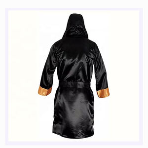 Meilleure vente Robe de boxe pour hommes femmes Robe de boxe de haute qualité avec capuche Robe de boxe sur mesure - Product Image 2