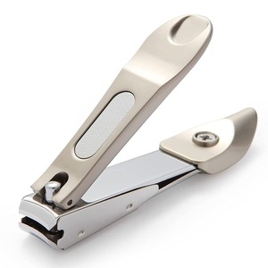 Coupe-ongles ergonomique en acier inoxydable, coupe-ongles professionnel, outil de toilettage portable, adapté aux voyages - Product Image 1