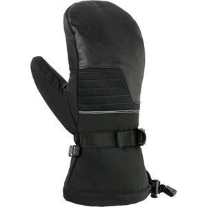 Gants thermiques d'hiver imperméables coupe-vent pour le ski, l'intérieur, l'extérieur, la moto, la course, le cyclisme, gants chauffants en cuir - Product Image 1