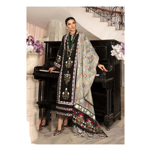 Design kameez shalwar pour dames non cousu/costumes pakistanais pour femmes/vêtements d'été pour femmes - Product Image 2