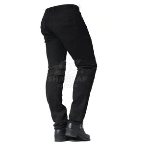 Jean droit taille haute pour homme, idéal pour l'extérieur, marque privée, délavé, de bonne qualité - Product Image 4