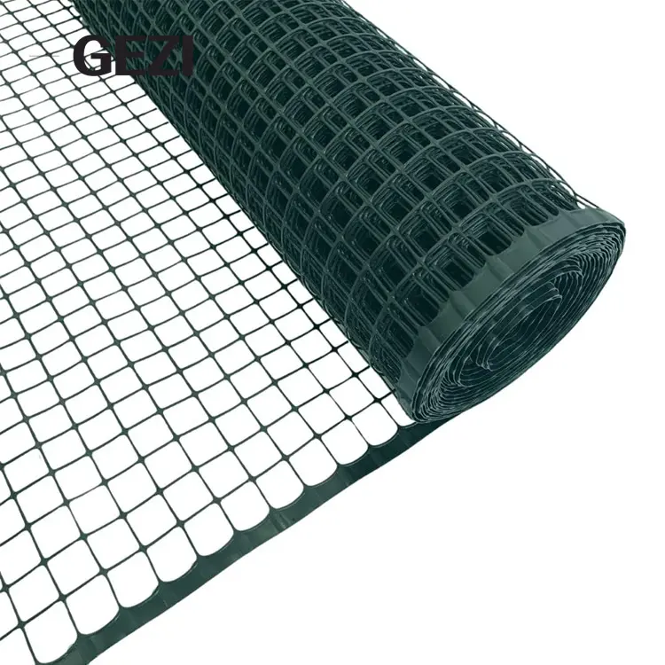 100% HDPE Factory price plastic poultry chicken aviary netting extruded plastic mesh