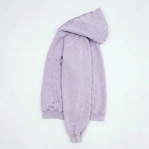 High quality men distressed <b>hoodie</b> designed with <b>soft</b> fabric relaxed fit modern appearance and lasting comfort for casual use - Product Image 3