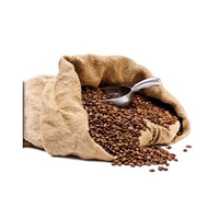 Grano de café crudo Arábica orgánico de alta calidad variedad Robusta procesamiento verde a granel 1 año de vida útil para la venta pequeña cantidad