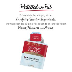 Té Negro American Breakfast de Bigelow Tea, Té con Cafeína, Caja de 20 Bolsitas (Paquete de 6), 120 Bolsitas de Té en Total - Product Image 3
