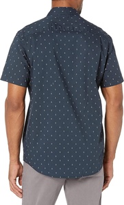 เสื้อยืดแขนสั้นสำหรับผู้ชายสบายกระดุมด้านหน้า100% ผ้าฝ้ายพิมพ์ลายดีไซน์ทุกขนาด - Product Image 4