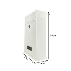 Boîte aux lettres extérieure Boîte aux lettres <span class=keywords><strong>de</strong></span> réception Petite boîte aux lettres murale pour résidentiel - Product Image 5
