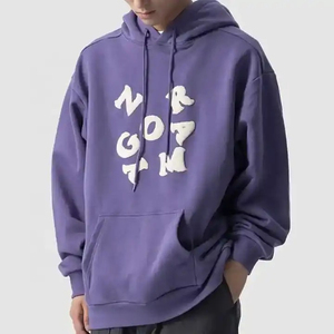 A bajo precio al por mayor nuevo estilo Puff impreso sudaderas con capucha hombres completamente personalizado hecho con estilo en diferentes colores Puff impresión sudaderas con capucha - Product Image 5