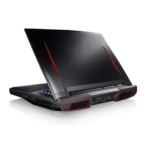 Ordinateur portable de jeu CORE i9 i7 à couverture métallique d'occasion à bas prix/ordinateur portable mince tout en 1 avec stockage SSD de 750 go + 1 to