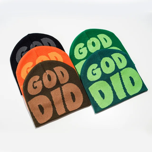 Bonnet d'hiver en acrylique tricoté personnalisé unisexe Bennie Bonnets d'hiver pour l'extérieur Design jacquard chaud pour hommes et femmes - Product Image 3