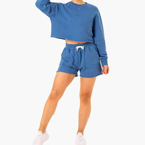 Prix Poids léger femmes Shorts vêtements d'été Top qualité taille haute vêtements de sport décontracté coton polaire pour femmes Shorts - Product Image 6