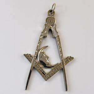 Emblema automático masónico redondo cuadrado y brújula - Product Image 4