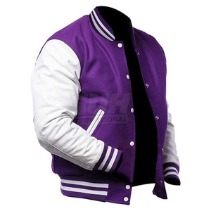 แจ็คเก็ตเลตเตอร์แมนผู้ชาย ดีไซน์โดดเด่น คุณภาพเยี่ยม ผ้าฝ้าย 100% ทรงตั้ง ระบายอากาศได้ดี เป็นมิตรกับสิ่งแวดล้อม เหมาะสำหรับฤดูหนาว วางจำหน่ายออนไลน์ - Product Image 4