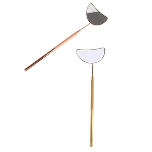 Espejo Cosmético Profesional Ultra Ancho para Revisar Pestañas, Mayor Visibilidad, Personalizado, de Pared, con Marco de Acero Inoxidable - Product Image 2