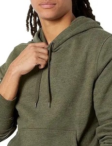Pull à capuche respirant pour hommes, sweat-shirt en molleton, vente en gros personnalisée pour l'hiver, teint en plaine, vente à chaud - Product Image 4