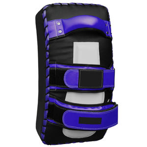 Protectores de patada hechos a medida de alta calidad, precios al por mayor, almohadillas de Kick Boxing Muay Thai hechas con cuero de vaca genuino - Product Image 3