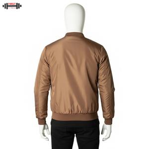 Blouson bomber en velours côtelé pour femme sur mesure 2025, veste coupe-vent OEM, taille plus, motif uni, imperméable, décontracté - Product Image 2