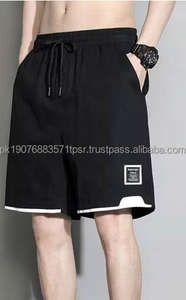 กางเกงขาสั้นผ้าฝ้าย 100% ไซส์ใหญ่สำหรับเด็กผู้ชาย ใส่เล่นกีฬาหรือใส่ลำลองในฤดูร้อน สไตล์ลำลองสุดเทรนด์ ใส่สบายๆ แบบขาสั้นห้าส่วน ทรงตรง - Product Image 3