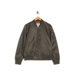 Wholesale <b>Lightweight</b> Polyester <b>Men's</b> Bomber <b>Jacket</b> Custom Printed Logo Oversized Plain Blank Stand Collar - Product Image 4