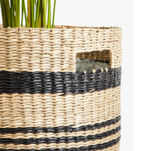 Cesta de maceta de algas marinas de colores mezclados hecha en Vietnam para interior, hogar, cocina, maceta, almacenamiento al por mayor - Product Image 3