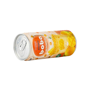 Low Sugar Mango Popping Boba Juice 330ml Can OEM/ODM Wholesale Real Mango Tropical Healthy Refreshing <b>Beverage</b> Original - Product Image 2