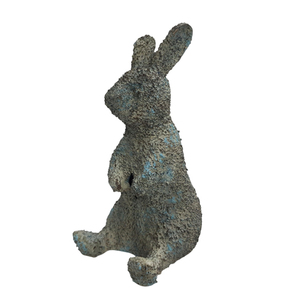 Ceci est digne lapin aluminium laiton brut couleur Sculpture pour la maison et décorations de Pâques cadeaux en gros décoratif à la main - Product Image 5