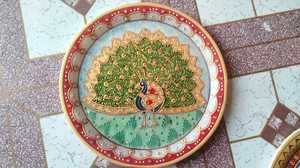 Plato Decorativo de Resina 3D con Diseño de Paisaje de Sicilia, Estilo Vintage, Tradicional, Hecho a Mano, Ecológico y Personalizado - Product Image 3
