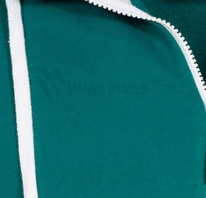 เสื้อฮู้ดผู้ชายสีทึบเสื้อฮู้ดผ้าฝ้ายแบบสวมหัวมีฮู้ดแบบเรียบขนาดใหญ่โลโก้ออกแบบได้ตามต้องการ - Product Image 2