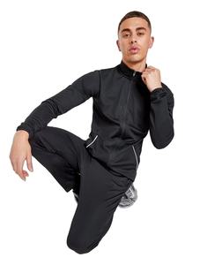 Survêtement de haute qualité en polyester 100% avec poches latérales pour hommes, ensemble de jogging 2 pièces pour la course athlétique d'hiver - Product Image 1