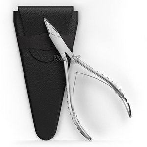 Professional Micro Ring Stainless Steel Hair Extension <b>Pliers</b> Pulling Needle Tool Custom Logo Eco-Friendly 1-Hole <b>Plier</b> <b>Set</b> - Product Image 2
