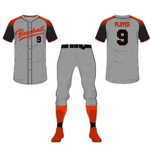 100% Polyester hommes Baseball maillot respirant vêtements de sport imprimé équipe chemises bonne qualité hauts pour les joueurs Softball porter - Product Image 3
