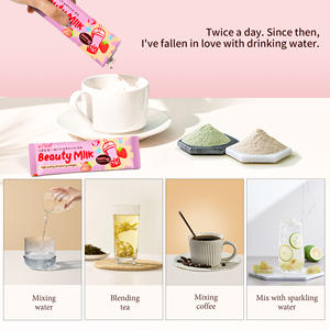 Bebida de Belleza Diaria de Colágeno y Glutatión con Sabor a Batido de Fresa, Marca Privada ODM - Product Image 4