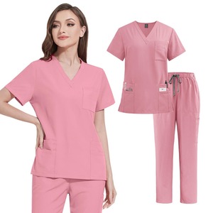 Uniformes Médicos para Enfermería, con Logotipo Personalizado, para Hospital, Médico, Hombre y Mujer, Conjuntos de 2 Piezas, Estilo Jogger - Product Image 2