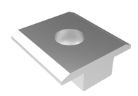 Kit de fixation intermédiaire pour panneaux solaires en aluminium en gros, incluant 30mm/35mm/40mm/45mm pour solutions de montage solaire