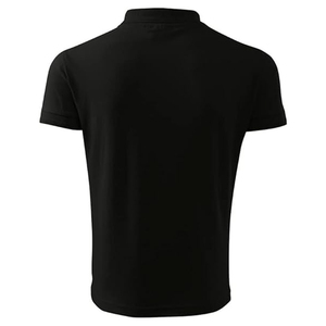 Golf de hombre de alto rendimiento para camisa Lona sólida Transpirable 100% algodón Logotipo personalizado - Product Image 4