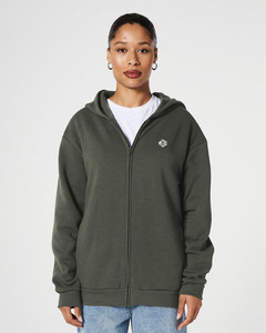 Sudaderas con capucha con cremallera de gran tamaño de algodón 100% de 380gsm de talla grande de alta calidad para mujer, sudaderas con capucha con estampado de soplo personalizado, forro polar para hombre - Product Image 3