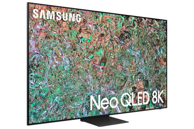 QN900D 8K Neo QLED TV Sealed 85-Inch White Cabinet Features Artificial Intelligence