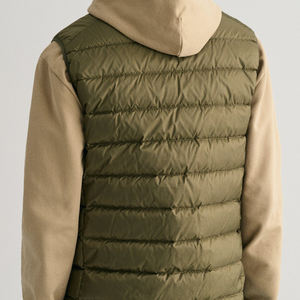 Offre spéciale, gilet en toile à bulles pour homme, col montant sans manches, imperméable et chaud en hiver, service OEM personnalisé - Product Image 3