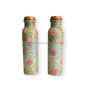 American Supplies Printed Water Bottle Eco Friendly Household Copper Adults Water Bottler Bar Supplies Copper <b>Tumbler</b> - Product Image 3