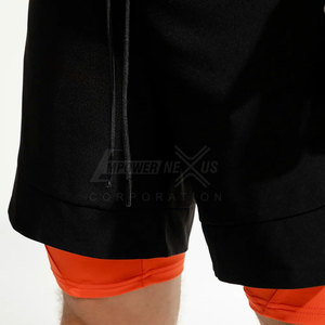 Pantalones cortos de entrenamiento de último diseño Pantalones cortos de entrenamiento con logotipo personalizado a bajo precio Pantalones cortos de entrenamiento de secado rápido recién llegados - Product Image 5