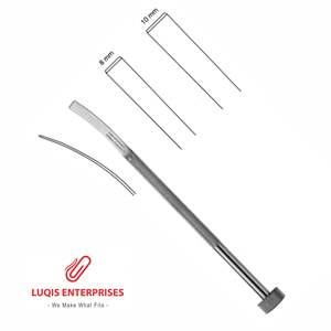 Osteotome flexible Obwegeser, instrument chirurgical ORL, acier inoxydable de qualité médicale, outil de coupe osseuse - Product Image 1