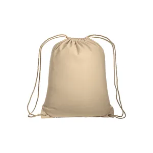 Zaino Personalizzato in Cotone Naturale per Gadget Promozionali - Product Image 2