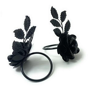 Anillos de Servilleta de Metal Modernos y Clásicos para Hoteles y Restaurantes, Decoración para Cenas de Boda, Suministro de Fábrica de Anillos de Servilleta de Metal - Product Image 4