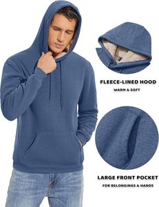 เสื้อมีฮู้ดปักโลโก้สำหรับผู้ชายเสื้อกันหนาวผ้าฝ้ายแบบสวมหัวมีฮู้ดผ้าฟลีซทันสมัยเครื่องแต่งกายแนวสตรีทแฟชั่นสำหรับฤดูหนาว - Product Image 4