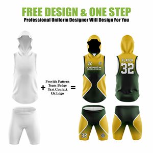 Uniformes de football américain personnalisés de haute qualité, sublimés, sans manches, en spandex/polyester, séchage rapide, respirants, compression 7/7 - Product Image 2