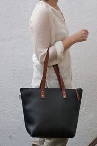 Sacs à main élégants et délicatement en cuir pour femmes, nouveau sac en cuir véritable LTB-0063 - Product Image 3