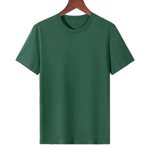 เสื้อยืดโอเวอร์ไซส์สำหรับผู้ชายเสื้อยืดโอเวอร์ไซส์ผ้าคอตตอนแบบลำลองผ้า100% พลัสไซส์สำหรับผู้ชายผลิตตามสั่ง - Product Image 2