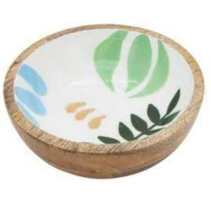 Tazón Multifuncional con Acabado Esmaltado, Tazón para Servir Nueces, Tazón Redondo para Decoración de Mesa, Tazón para Servir Ensaladas y Alimentos - Product Image 1