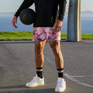 Pantalones cortos de malla, venta al por mayor, logotipo personalizado, ropa deportiva de secado rápido, pantalones cortos de malla para hombres, entrenamiento de gimnasia, pantalones cortos de malla de moda de Pakistán - Product Image 6