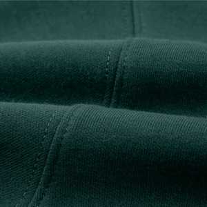 Sweat à capuche unisexe en polyester/coton pour l'hiver, fermeture éclair, manches longues, avec design patchwork, coupe régulière, respirant, poche - Product Image 6